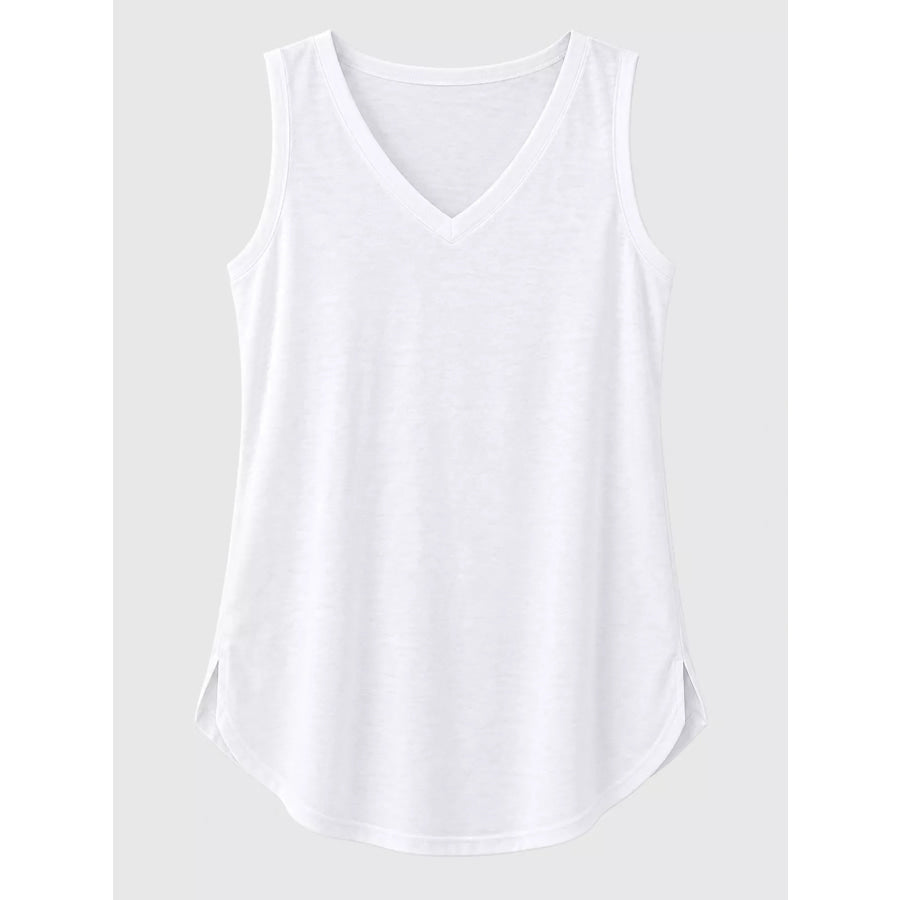 V-Neck Casual Loose Fit Tank Top Apparel and Accessories
