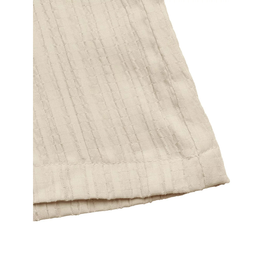 V-Neck Drawstring Waist Wide Leg Jumpsuit Apparel and Accessories