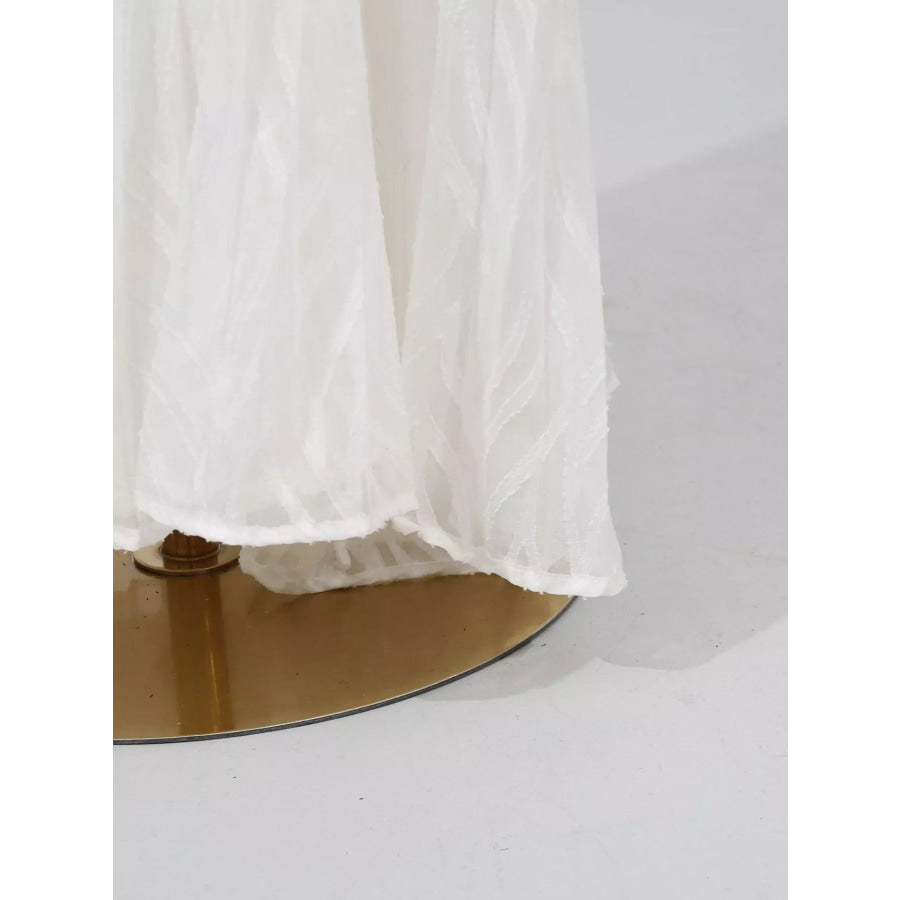 V-Neck Long Sleeve Maxi Dress Apparel and Accessories