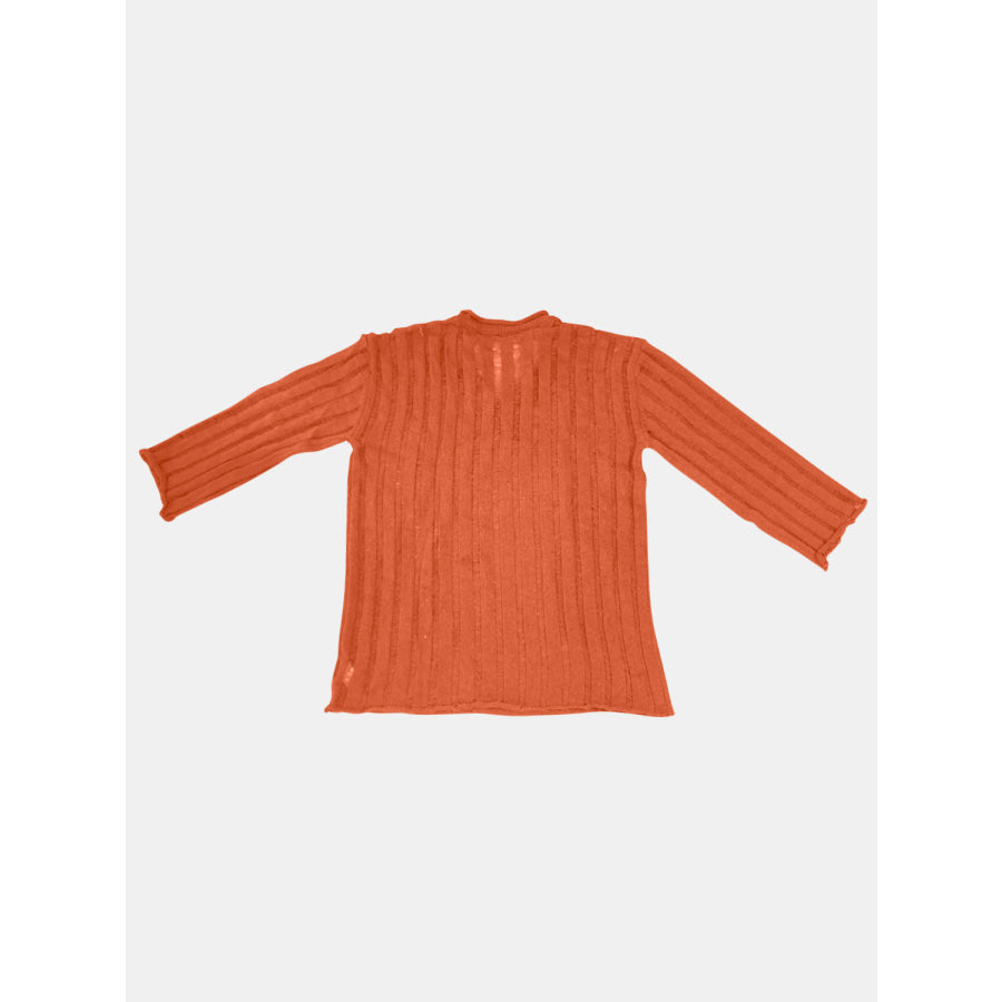 V-Neck Long Sleeve Sweater Apparel and Accessories