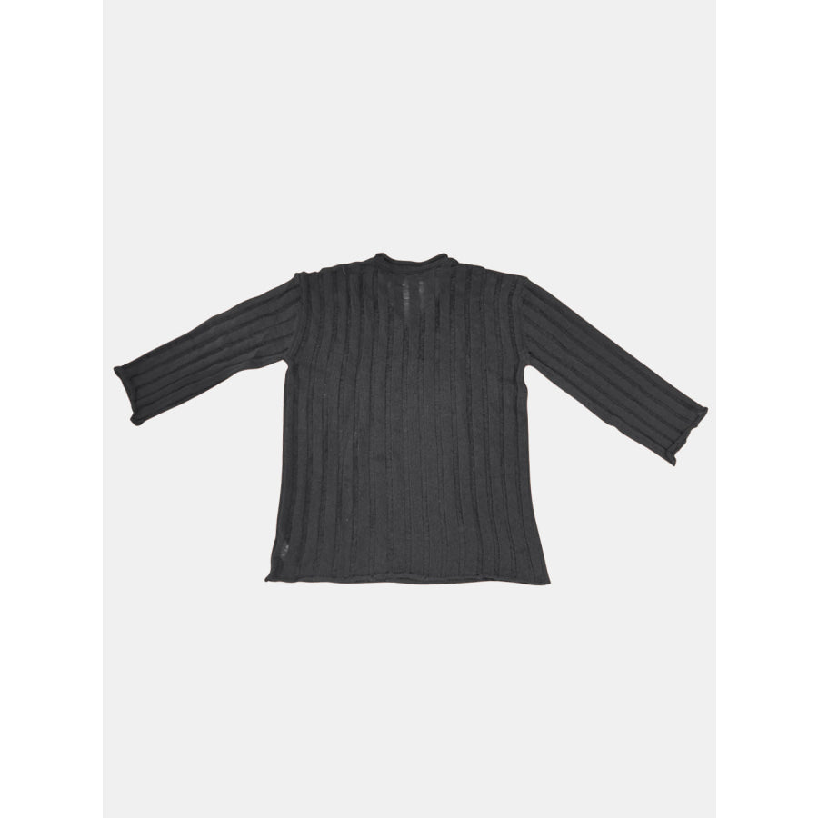 V-Neck Long Sleeve Sweater Apparel and Accessories