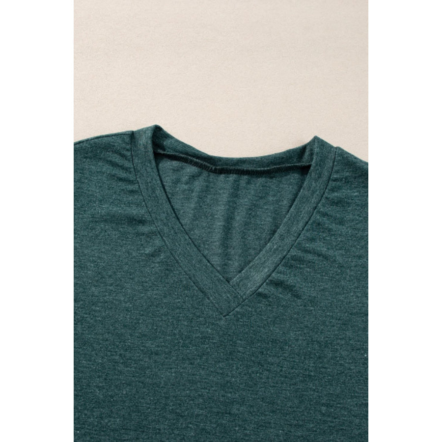 V-Neck Long Sleeve T-Shirt Apparel and Accessories