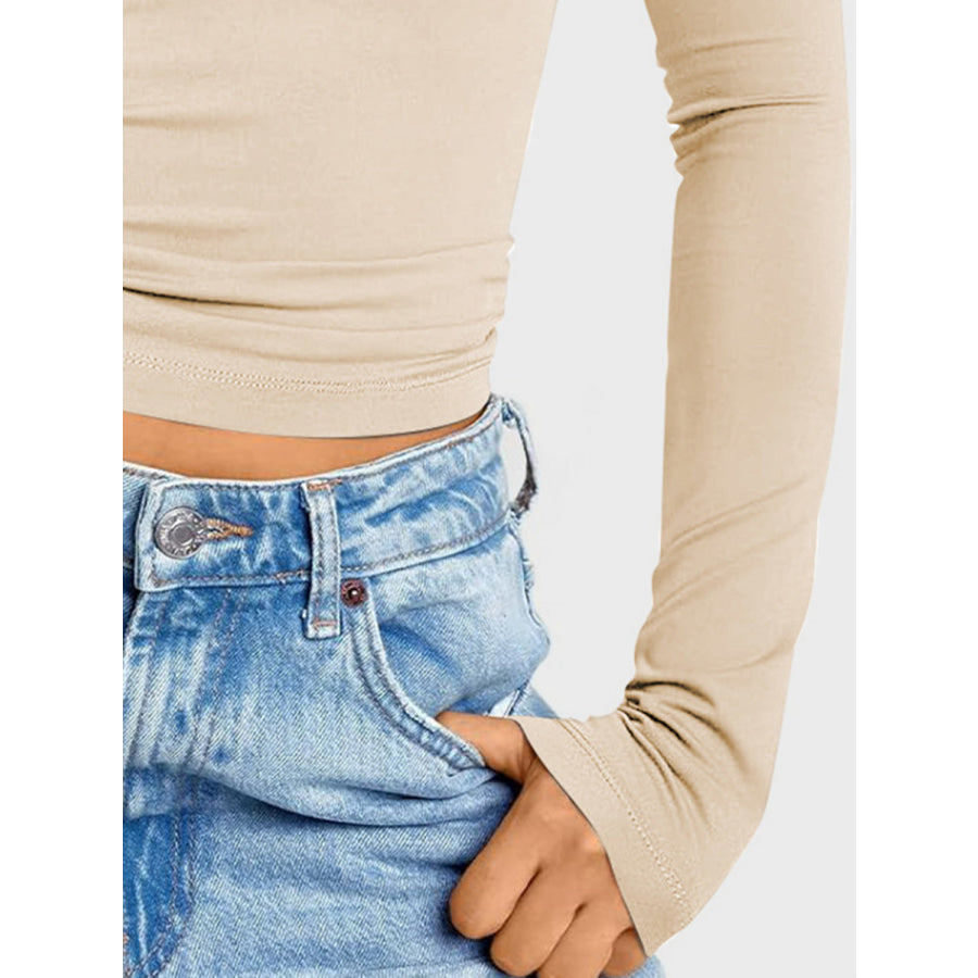 V-Neck Long Sleeve T-Shirt Apparel and Accessories