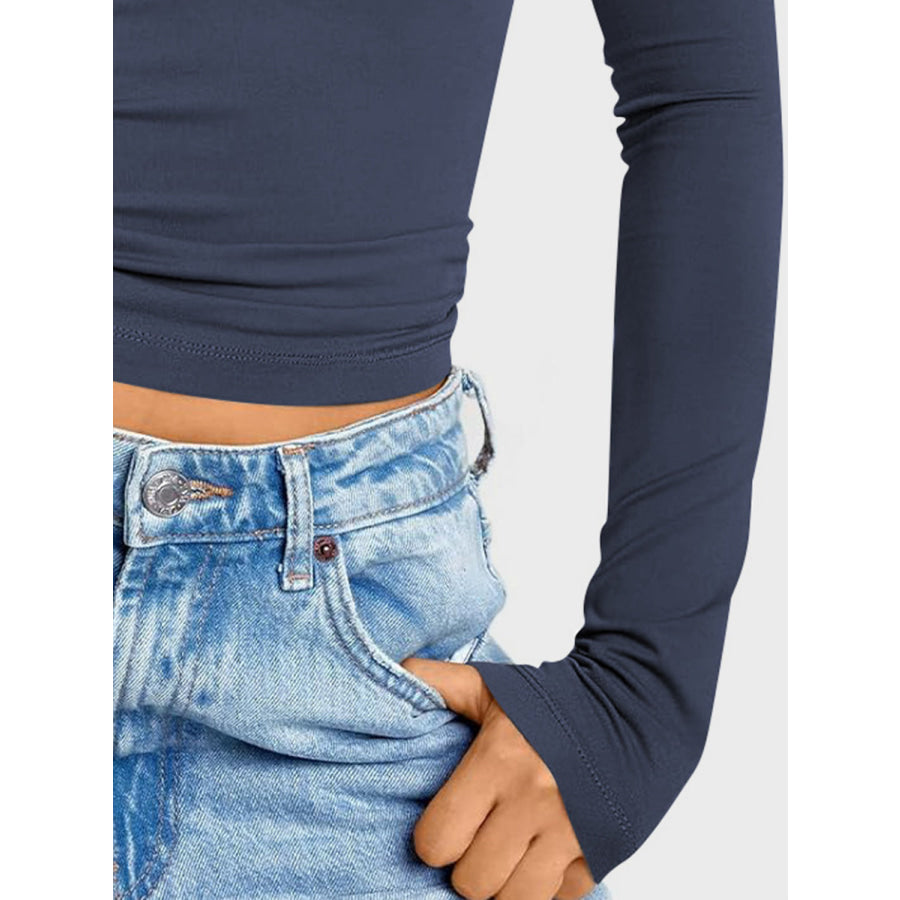 V-Neck Long Sleeve T-Shirt Apparel and Accessories