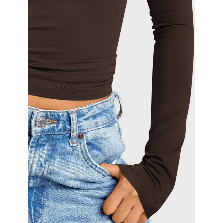 V-Neck Long Sleeve T-Shirt Apparel and Accessories