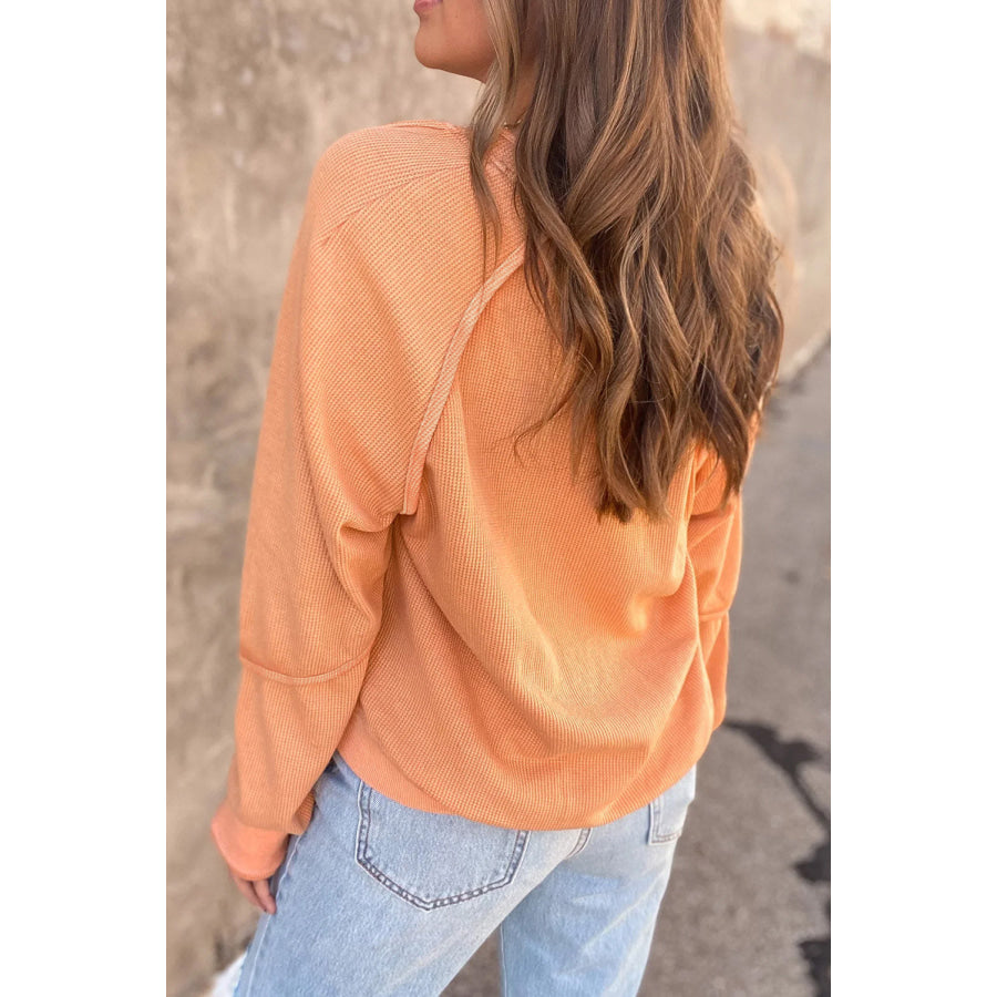 V Neck Long Sleeve T-Shirt Apparel and Accessories