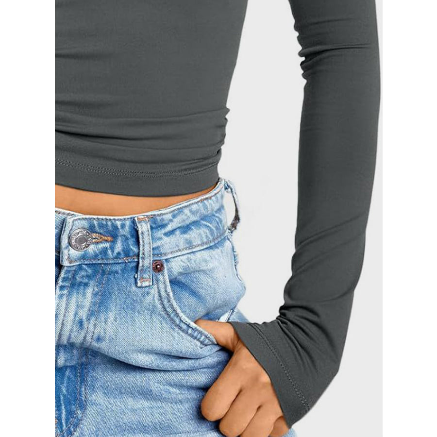 V-Neck Long Sleeve T-Shirt Apparel and Accessories