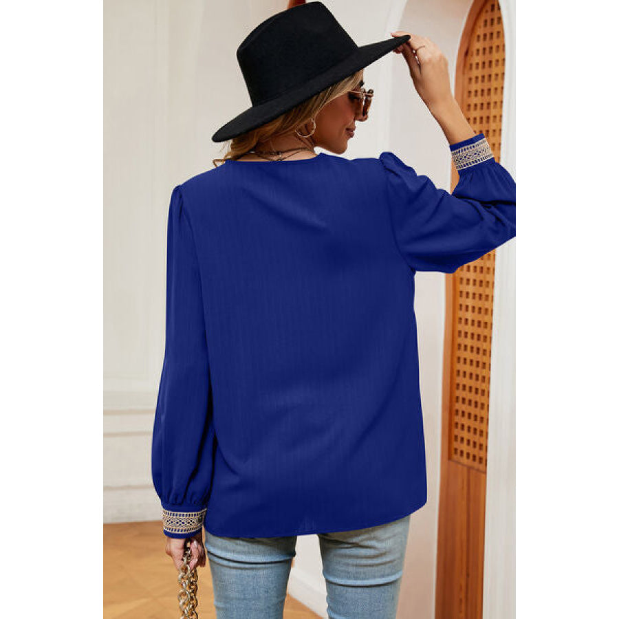 V - Neck Long Sleeve T - Shirt Apparel and Accessories