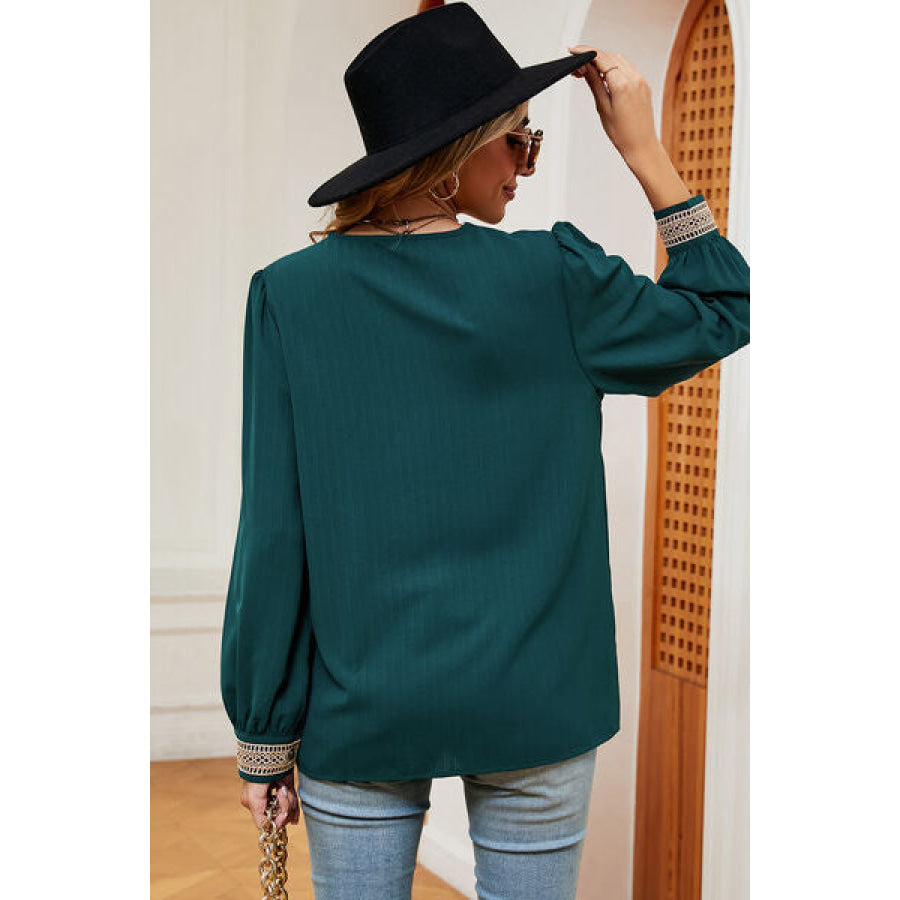 V - Neck Long Sleeve T - Shirt Apparel and Accessories