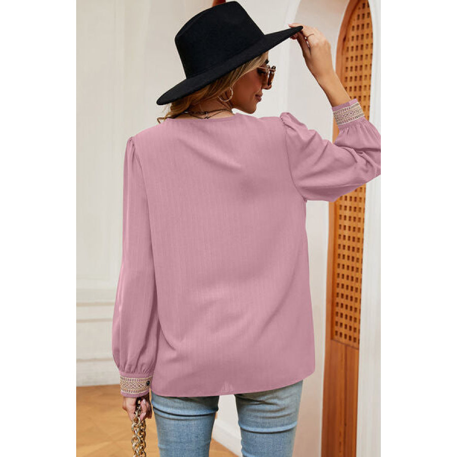 V - Neck Long Sleeve T - Shirt Apparel and Accessories