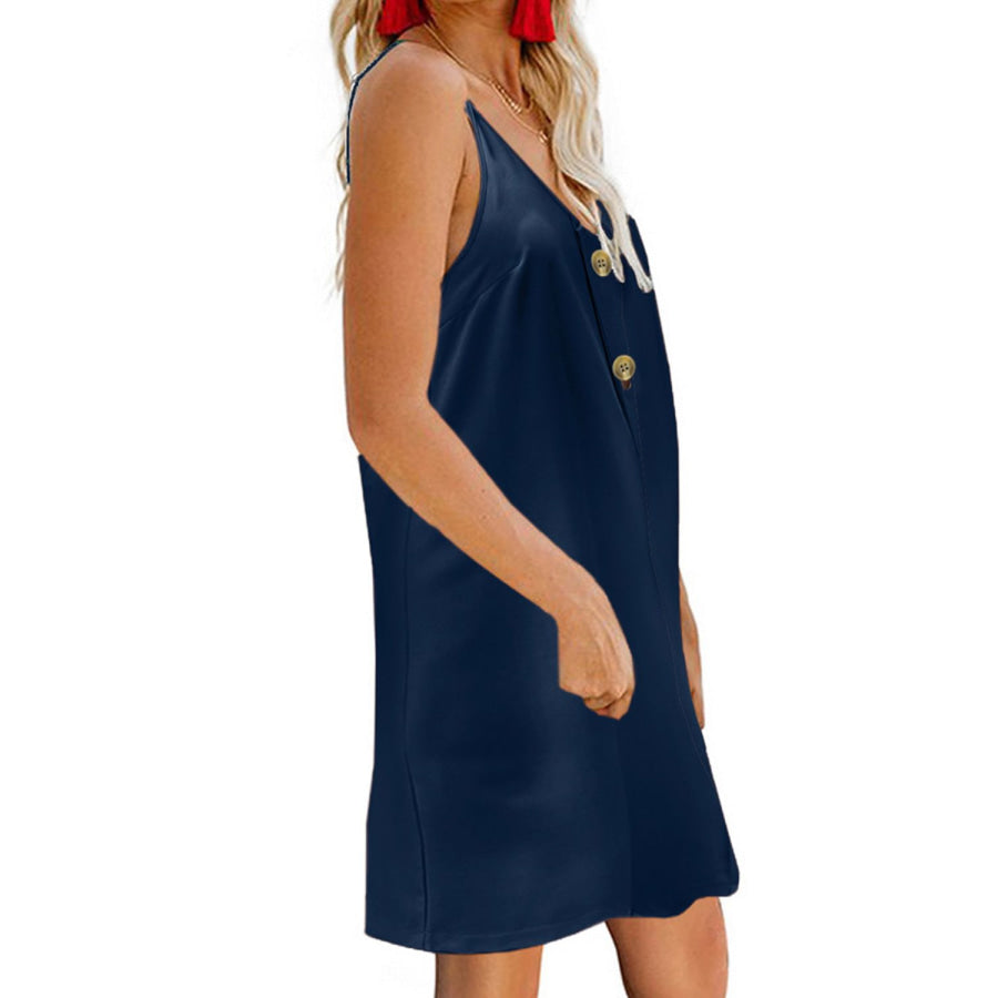 V - Neck Mini Cami Dress Apparel and Accessories