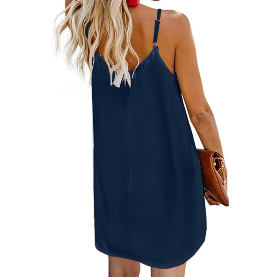 V - Neck Mini Cami Dress Apparel and Accessories