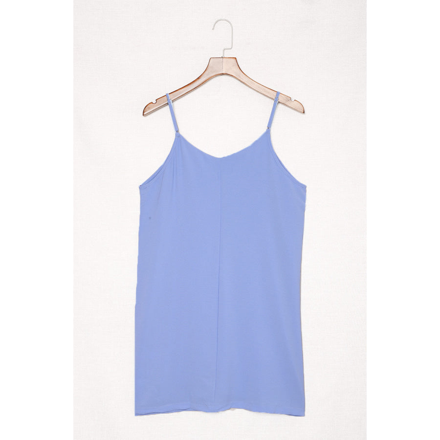 V - Neck Mini Cami Dress Apparel and Accessories