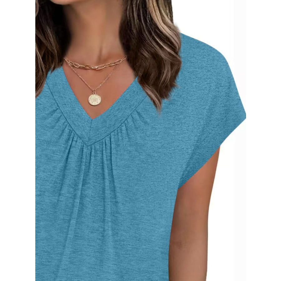 V-Neck Relaxed Fit T-Shirt Apparel and Accessories