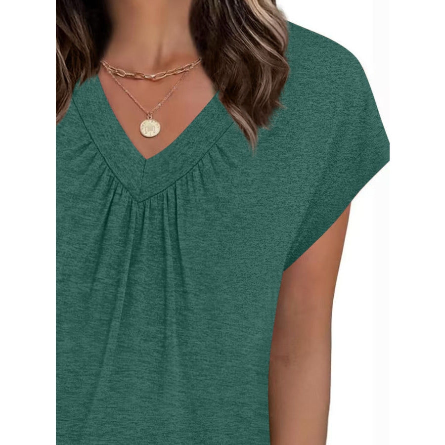 V-Neck Relaxed Fit T-Shirt Apparel and Accessories