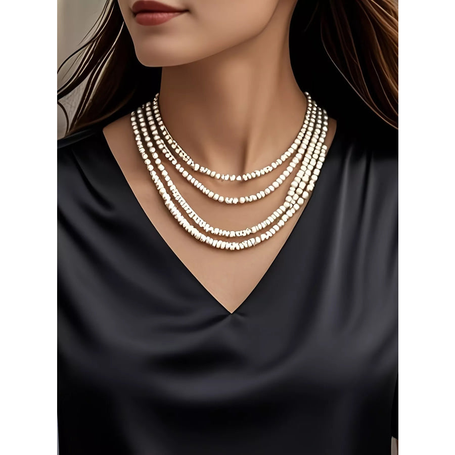 V-Neck Short Sleeve Satin Blouse Apparel and Accessories