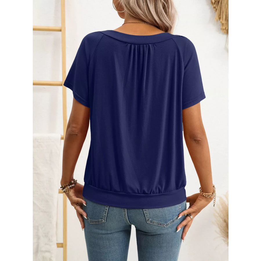 V-Neck Short SleeveT-Shirt Apparel and Accessories