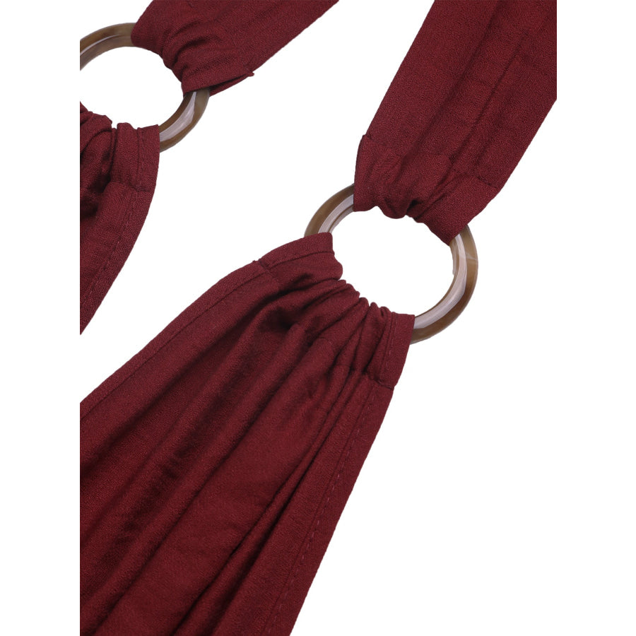 V-Neck Sleeveless Wide Leg Jumpsuit Apparel and Accessories