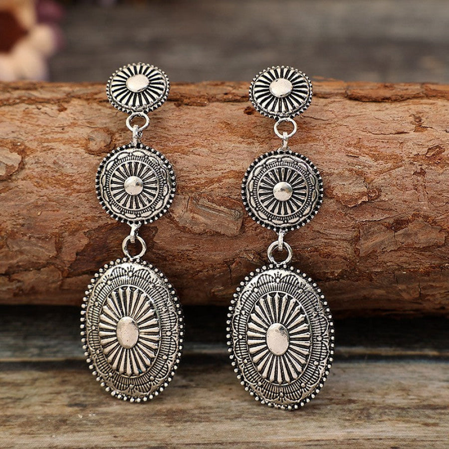 Vintage Alloy Dangle Earrings Apparel and Accessories