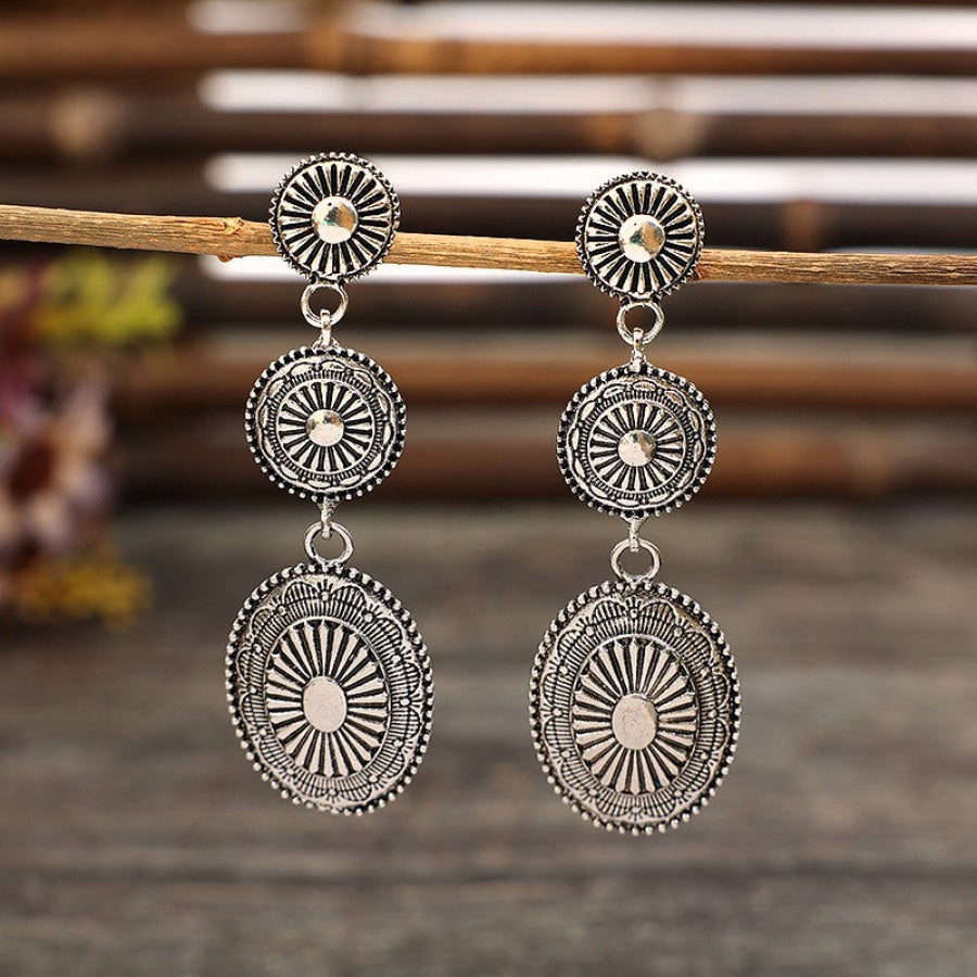 Vintage Alloy Dangle Earrings Apparel and Accessories