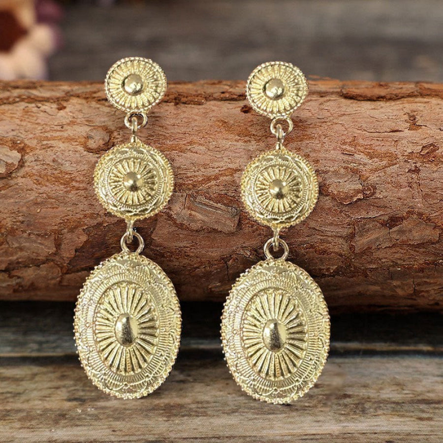 Vintage Alloy Dangle Earrings Apparel and Accessories