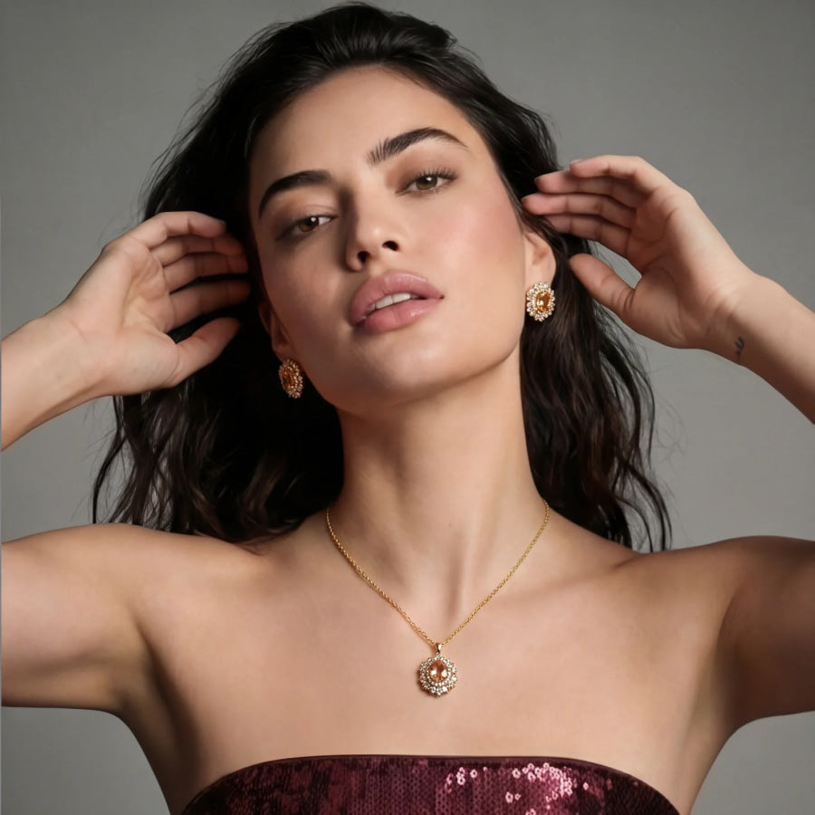 Vintage Glamour Set by Sandee Rain Boutique Jewelry Sets