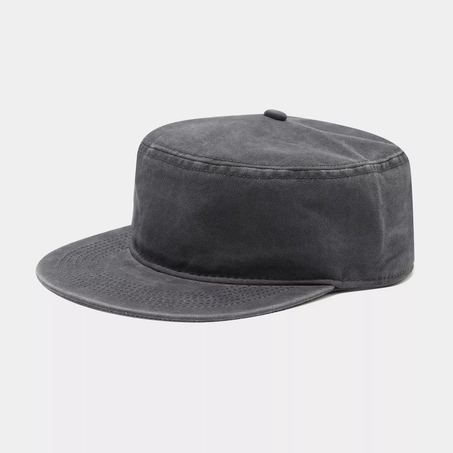 Vintage Washed Cotton Hat Dark Gray / One Size Apparel and Accessories