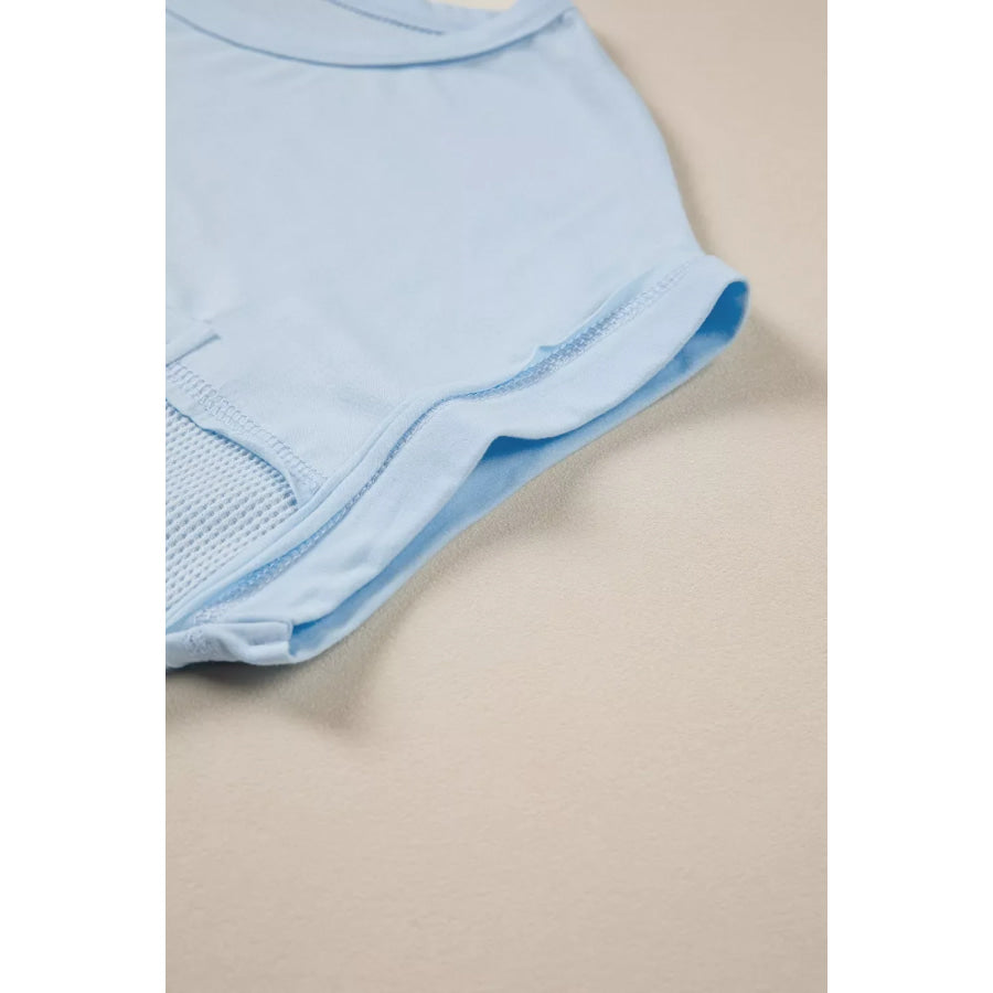 Waffle Knit Pocket T-Shirt Apparel and Accessories