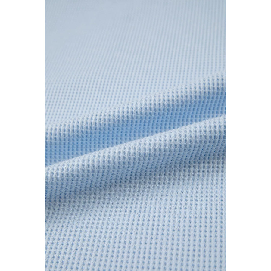 Waffle Knit Pocket T-Shirt Apparel and Accessories