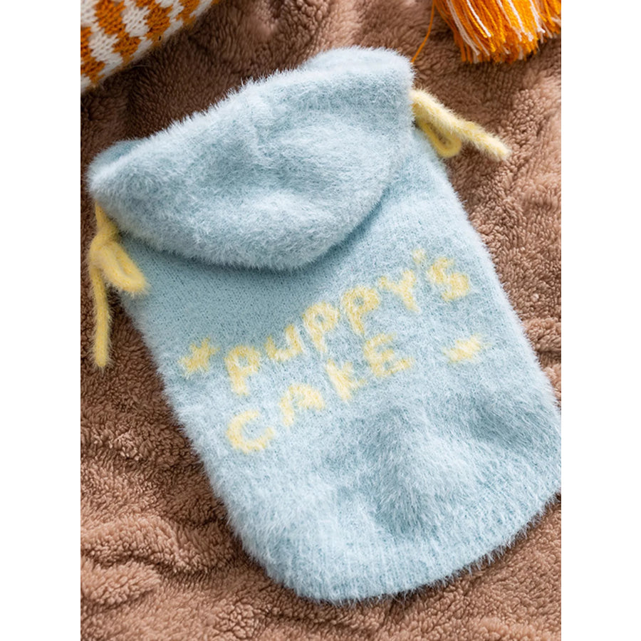 Warm Knitted Pet Sweater Mint Blue / XS Apparel and Accessories