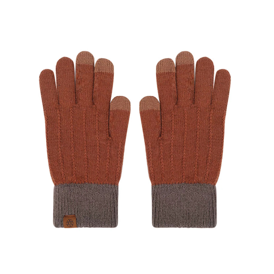 Warm Knitted Touchscreen Gloves Apparel and Accessories