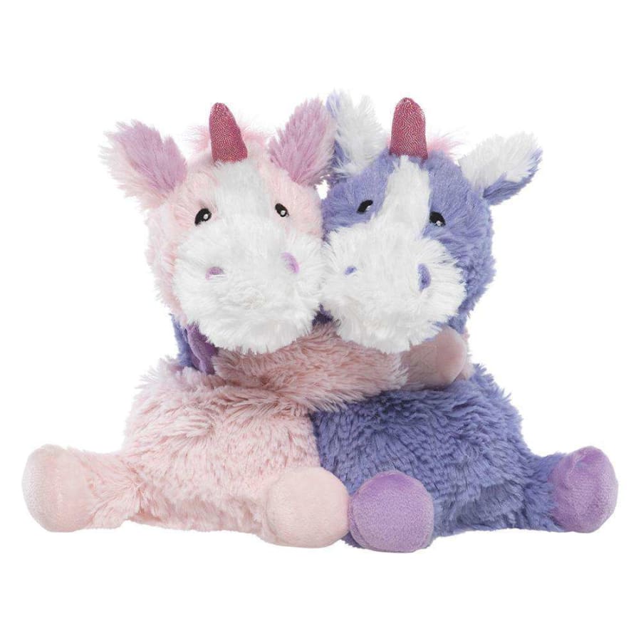 Warmies Hugs 9 / 23cm - Plush Animals filled with Flaxseed and French Lavender - Unicorn Hugs Unicorn Hugs Accessories