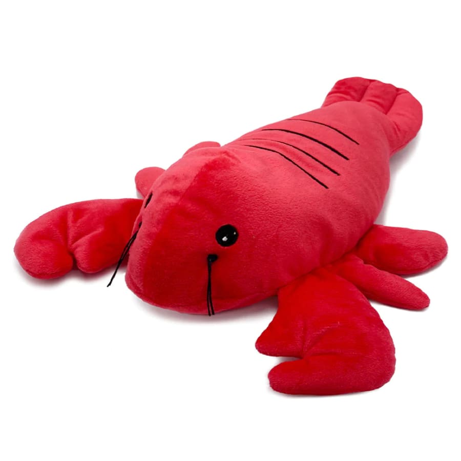 Coming Soon Warmies Large 33cm - Plush Animals filled with Flaxseed and French Lavender - Lobster Accessories