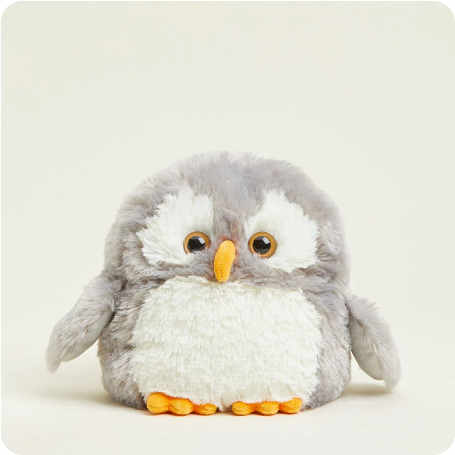 COMING SOON! Warmies Large 33cm - Plush Animals filled with Flaxseed and French Lavender - Owl Heat Pack