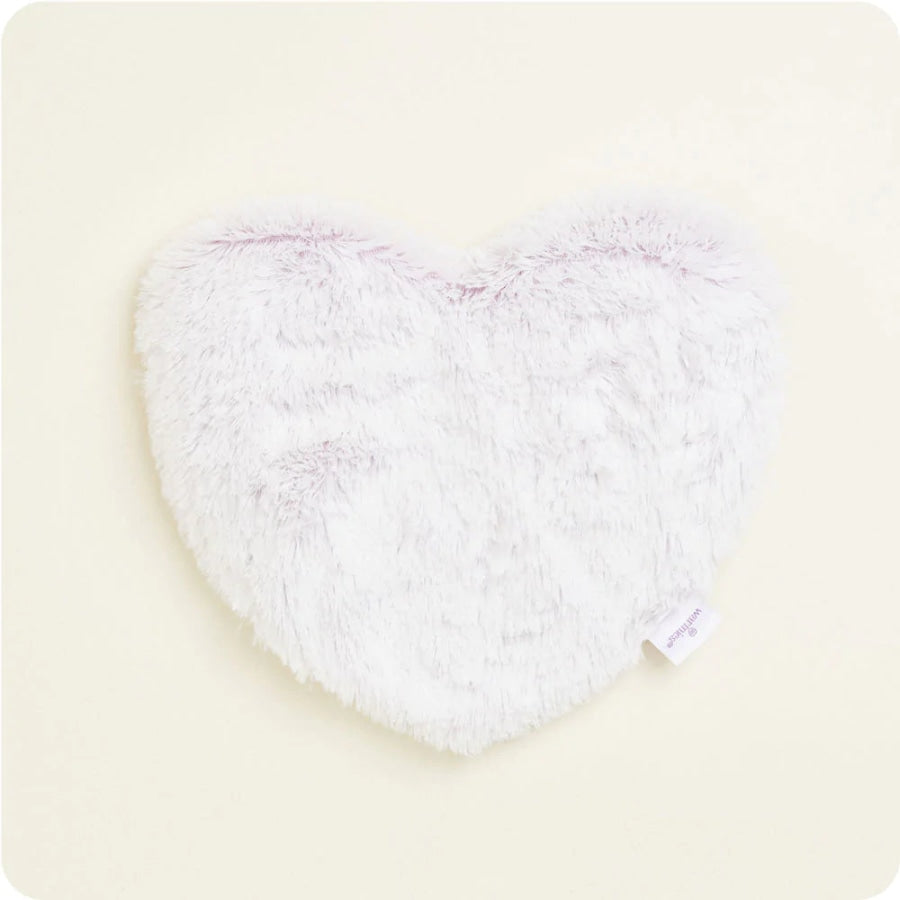 COMING SOON! Warmies Marshmallow Lavender Heart Heat Pad Heat Pack