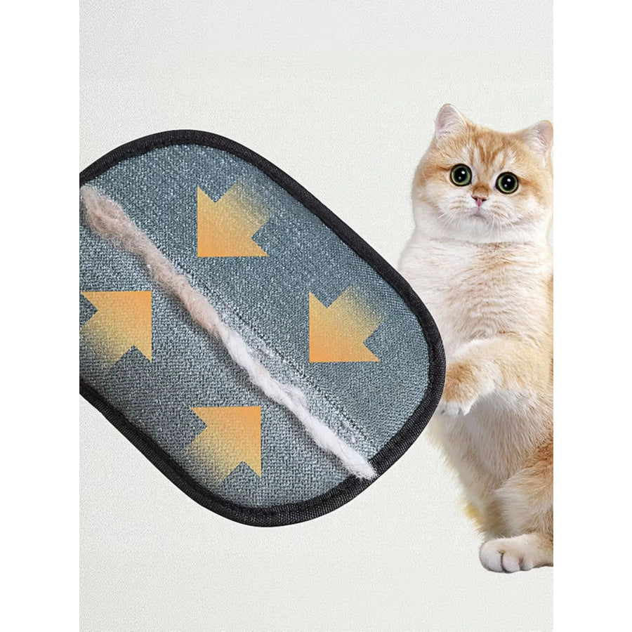 Washable & Reusable Glove-Shaped Pet Hair Remover Black / ONESIZE Apparel and Accessories