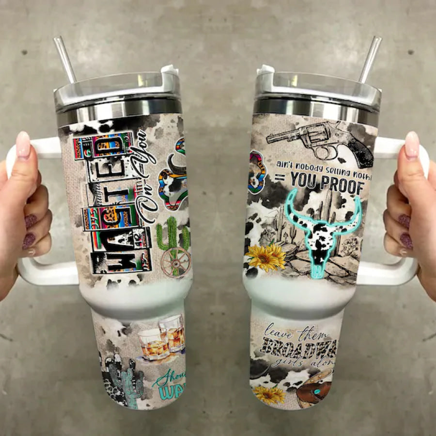 Wasted On You 40oz Tumbler Tumbler