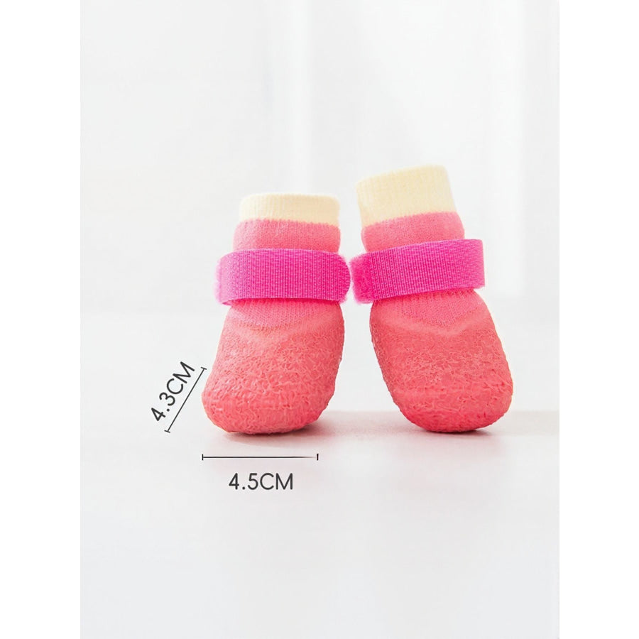 Waterproof Anti-Slip Pet Shoes Apparel and Accessories