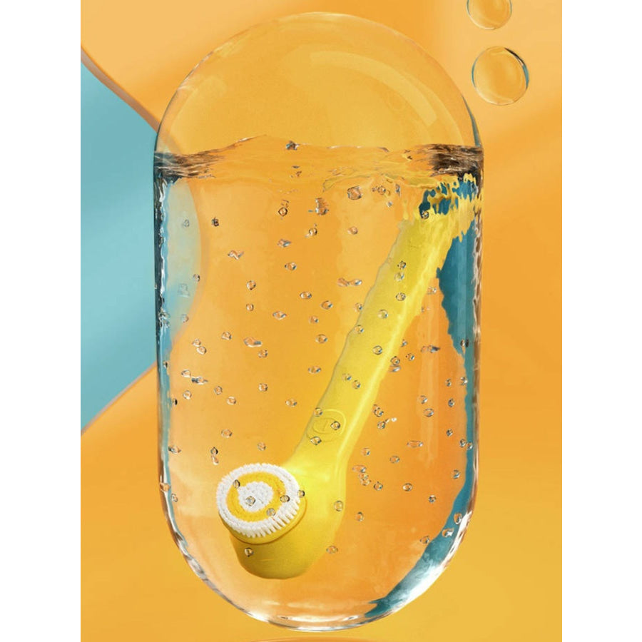 Waterproof Electric Cleanser Brush Yellow / ONESIZE Apparel and Accessories
