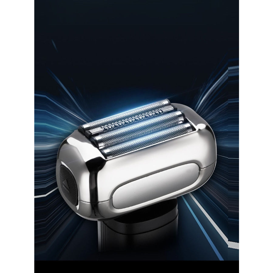 Waterproof Electric Foil Shaver with LED Display Black / ONESIZE Apparel and Accessories