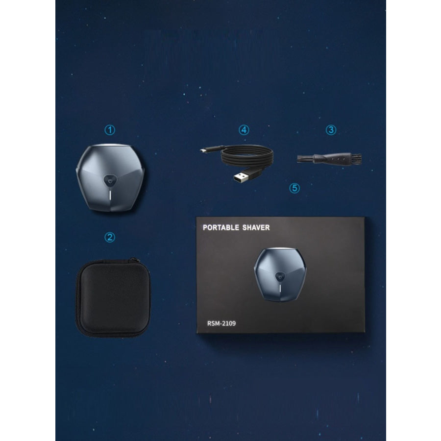 Waterproof Electric Shaver Black / ONESIZE Apparel and Accessories