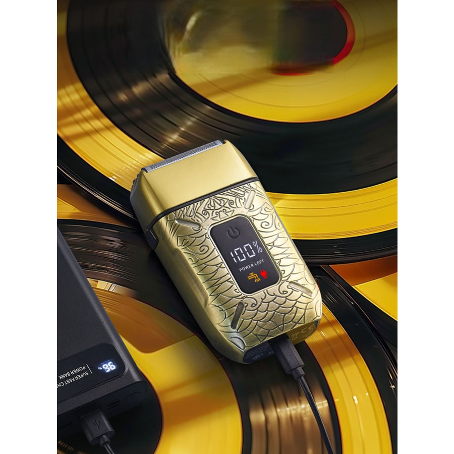 Waterproof Electric Shaver Brass / One Size Apparel and Accessories