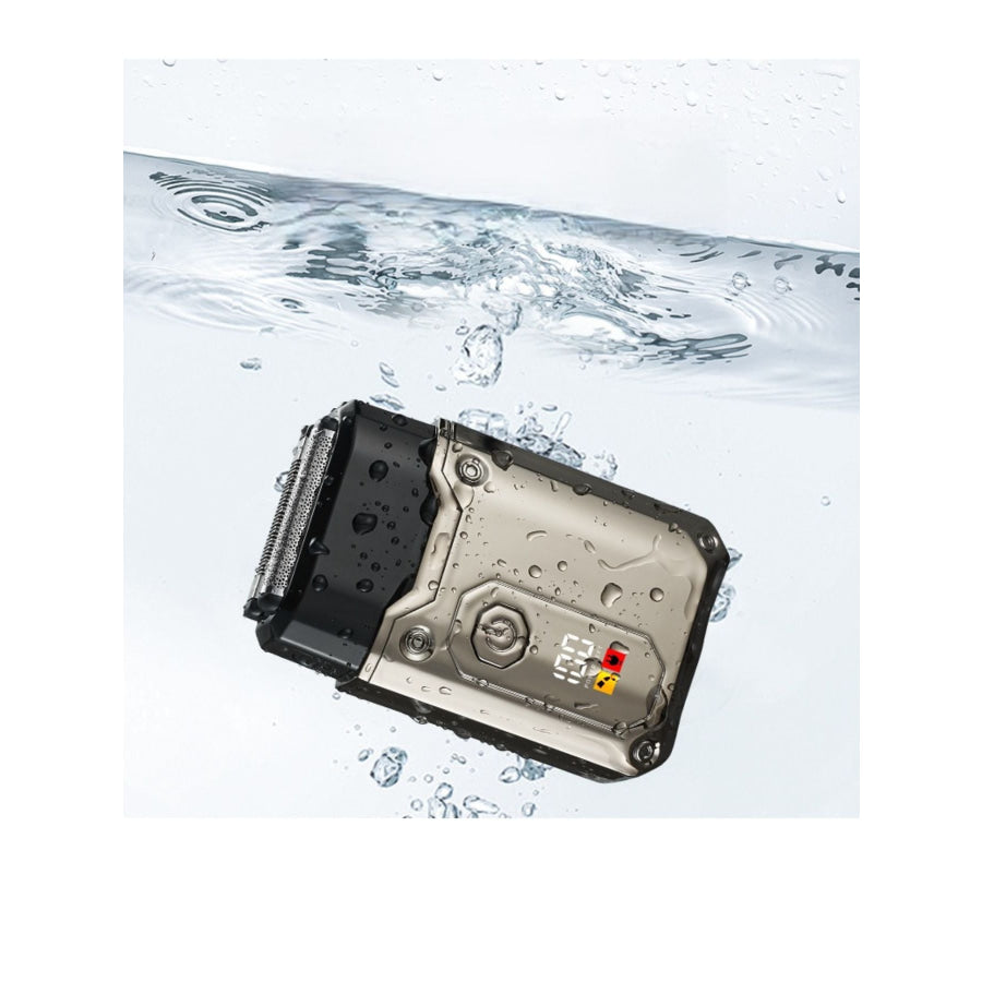 Waterproof Electric Shaver Gray / One Size Apparel and Accessories