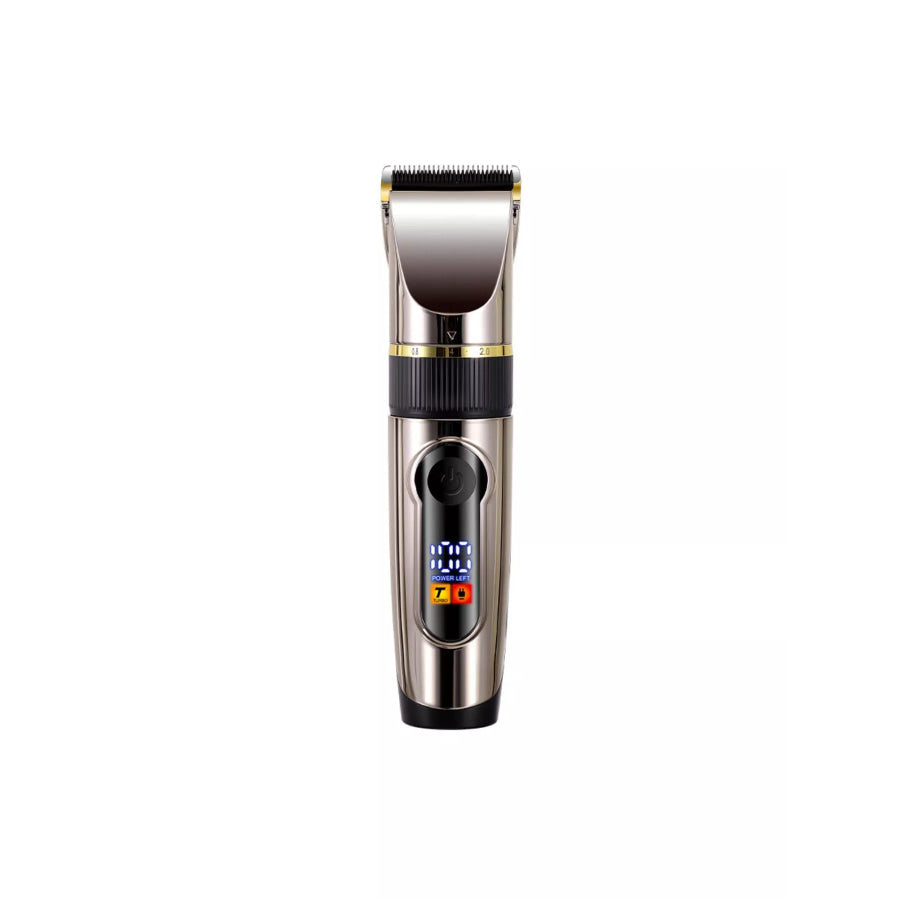 Waterproof Hair Clipper with LED Display Black / ONESIZE Apparel and Accessories