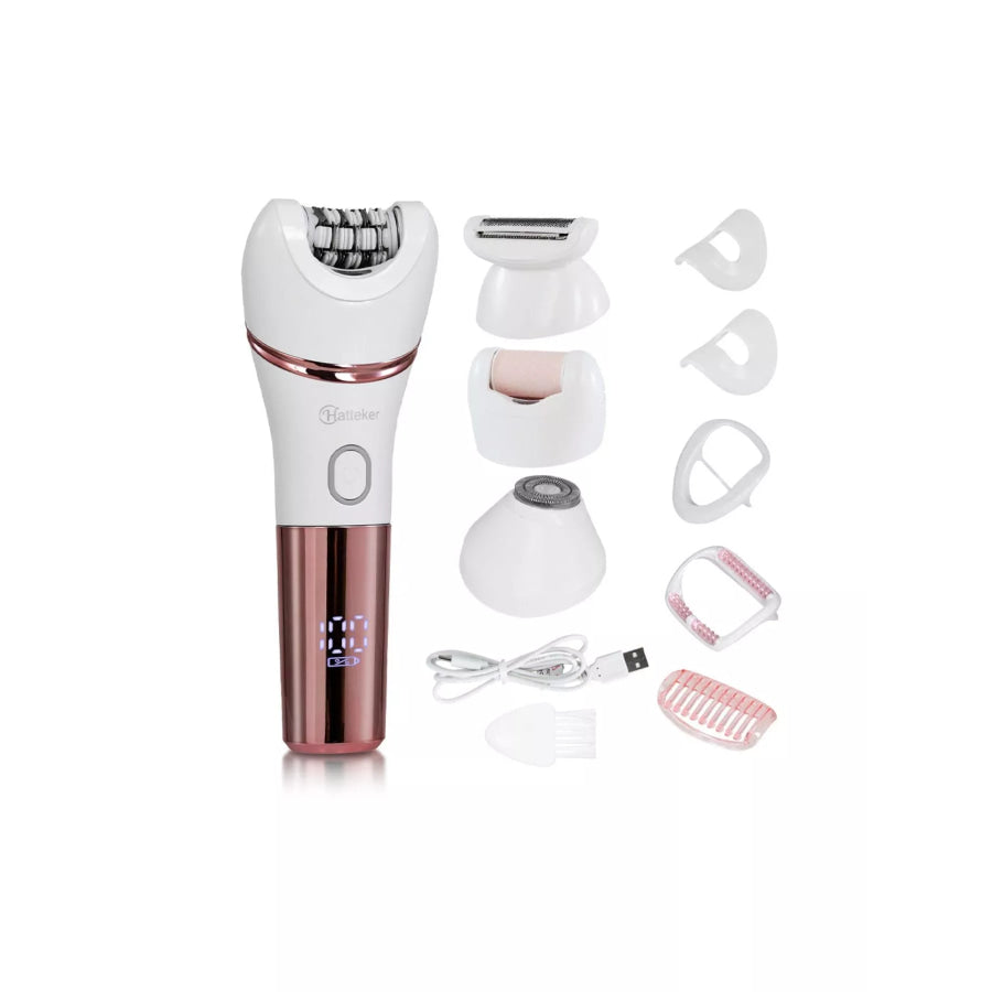 Waterproof Hair Removal Epilator Pink / One Size Apparel and Accessories
