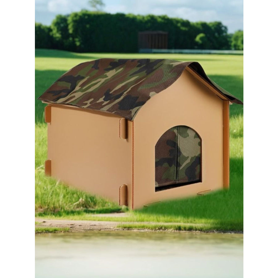 Waterproof Pet House Camouflage Waterproof Upgrade Tan / M Apparel and Accessories