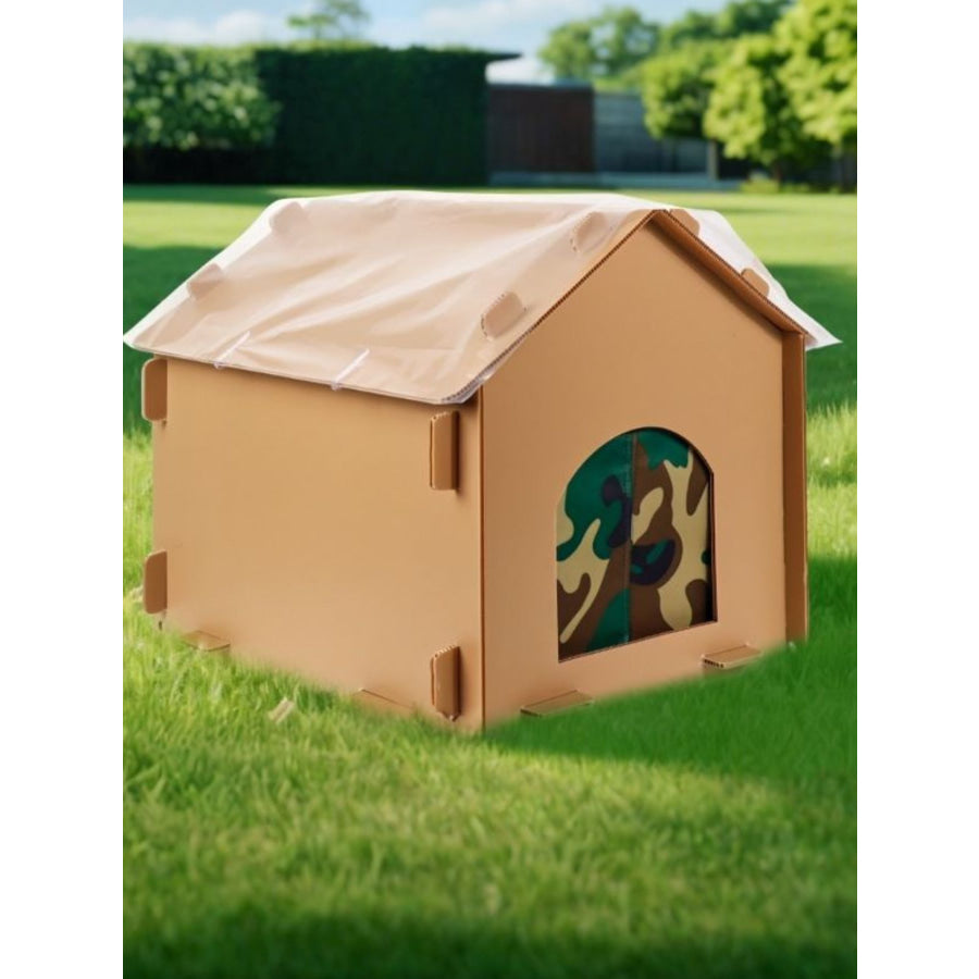 Waterproof Pet House Waterproof Upgraded Tan / M Apparel and Accessories
