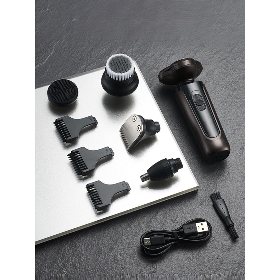 Waterproof Rotary Electric Shaver Black / ONESIZE Apparel and Accessories