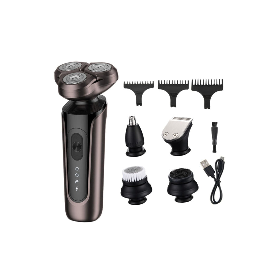 Waterproof Rotary Electric Shaver Black / ONESIZE Apparel and Accessories
