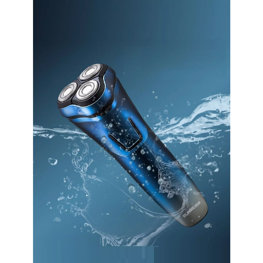 Waterproof Rotary Electric Shaver Blue / ONESIZE Apparel and Accessories